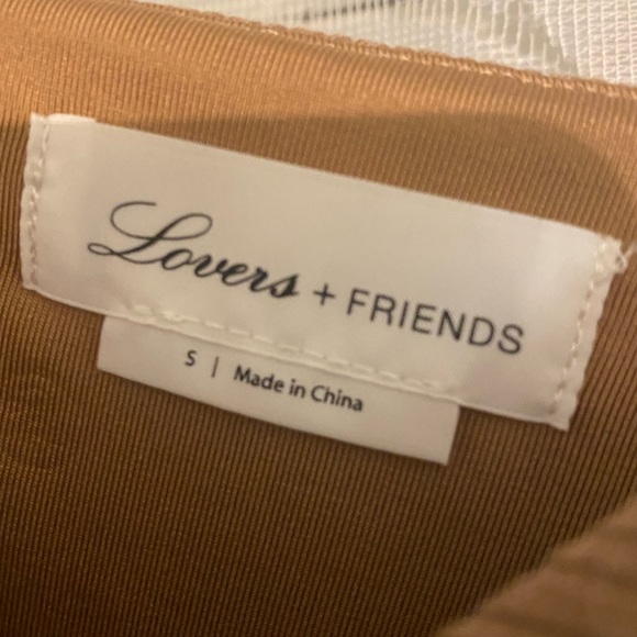 Lovers + Friends Donavan Bodysuit - Tan - Size S - Picture 3 of 4